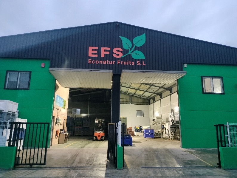 Instalaciones de Econatur Fruits en Albalat de la Ribera