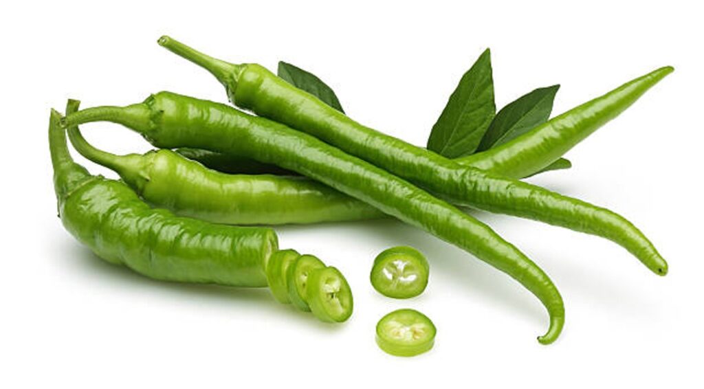 Pimiento picante verde